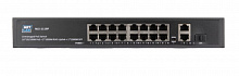 NLS-1119P - Коммутатор NETLAN, неуправляемый, 24*10/100/1000Мбит/с PoE (af/at), 2*10/100/1000Мбит/с SFP, DC52V/6.1A, PoE бюджет 320W