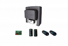 BKS18AGS RC KIT - Комплект автоматики для откатных ворот на основе привода BKS18AGS (встроенный блок управления ZBKN, радиоуправление с динамическим кодом, фотоэлементы)