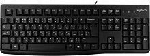Клавиатура Logitech K120 черный USB (920-002522) кабель 1.5м