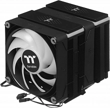 Вентилятор для корпуса Thermaltake Toughfan EX14 Pro Reverse 140х140x25 черный 4-pin 34.1дБ (упак.:3шт) (CL-F172-PL14BL-A) Ret