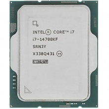 Процессор/ CPU LGA1700 Intel Core i7-14700KF (Raptor lake, 20C/28T, 3.4/4.3GHz, 33MB, 253W) OEM