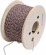 Кабель кроссировочный Lanmaster TWT-CRS1PAIR-BR U/UTP 1 пара 24AWG PVC внутренний 500м белый