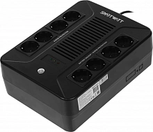 Источник бесперебойного питания Smartwatt Safe Pro 800 480Вт 800ВА черный