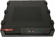Неттоп IRU Tactio 310H6ATF slim i5 12400 (2.5) 16Gb SSD512Gb UHDG 730 Windows 11 Pro GbitEth WiFi BT 120W черный (RUS) (2131390)