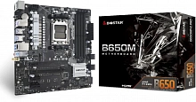 Материнская плата Biostar B650MP-E Pro Socket AM5 AMD B650 4xDDR5 mATX AC`97 8ch(7.1) 2.5Gg RAID+HDMI+DP
