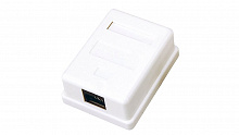 03-0121 - Розетка компьютерная REXANT 1-порт RJ-45 (8P8C), cat 5e, внешняя (1 шт)