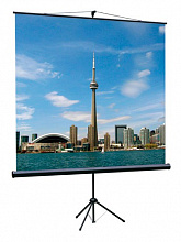 Экран на треноге Lumien 84" 150x150см Eco View LEV-100101 1:1 напольный рулонный