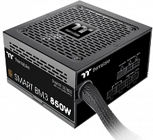 Блок питания Thermaltake ATX 850W Smart BM3 Gen.5 80+ bronze (20+4pin) APFC 120mm fan 6xSATA Cab Manag RTL