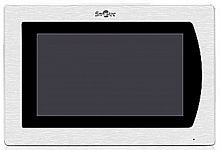 ST-MS407HM-SL - Монитор видеодомофона Smartec 7", сенсорный, AHD, 4-х проводная линия связи, поддержка 2-х панелей вызова, 3 доп. мониторов, 2 доп. камер и охранных датчиков, фото/видео запись, поддержка SD карт памяти