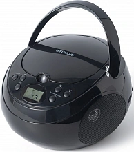 Аудиомагнитола Hyundai H-CD3300 черный 4Вт CD CDRW FM(dig)