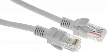 Патч-корд Rexant 18-1002 UTP RJ-45 вил.-RJ-45 мод. кат.5E 1м серый ПВХ