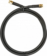 Кабель MikroTik SMASMA 1м черный SMA (m)-SMA (m)