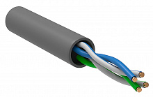 LC1-C5E02-111-100 - ITK Витая пара U/UTP кат.5E 2х2х24AWG PVC серый (100м)