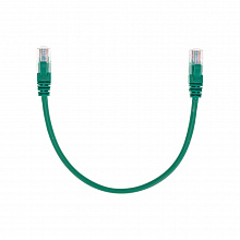 02-0106-03 - Патч-корд U/UTP, CAT 5e, RJ45-RJ45, 26AWG, LSZH, зеленый, 0,3м, Rexant