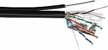 Кабель информационный Lanmaster TWT-5EFTP-UNV-TR кат.5E FTP 4 пары 24AWG PE внешний 305м черный