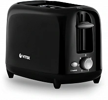Тостер Vitek Illusion VT-1573 700Вт черный