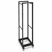 SYSMATRIX GR 6627.900 Открытая серверная стойка 27U 533x600x1262mm (ШхГхВ), двухрамная, цвет черный (RAL 9004)