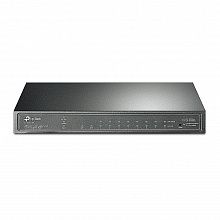 TL-SG2210P - 10-портовый гигабитный Smart коммутатор с 8 портами PoE+, бюджет PoE до 61 Вт