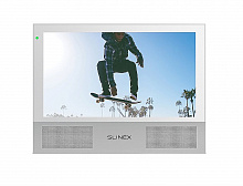 Sonik 7 White+Silver - Цветной, настенный, 7" сенсорный IPS TFT LCD дисплей 16:9, разрешение экрана 1024х600. Подключение 2-х панелей и 2-х камер любого из стандартов: AHD/CVBS/TVI/CVI