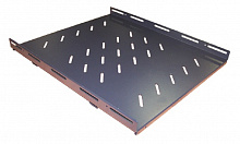 Полка выдвижная Lanmaster TWT-CBB-SM-10/20 1U нагр.:20кг. 19" 1000мм черный (упак.:1шт)