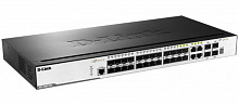 DGS-3000-28SC/A1A Управляемый L2 стекируемый коммутатор с 20 портами 100/1000Base-X SFP, 4 комбо-портами 100/1000Base-T/SFP и 4 портами 10GBase-X SFP+