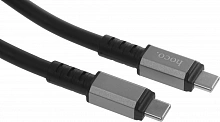 Кабель Hoco X85 Type-C to Type-C USB Type-C (m)-USB Type-C (m) 1м черный