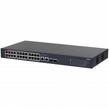 DH-CS4228-24GT-240 - 24-портовый гигабитный PoE коммутатор с функцией облачного управления