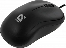Мышь Defender Patch MS-759 черный оптическая 1000dpi USB для ноутбука 2but (52759)