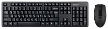 Клавиатура + мышь A4Tech 3330N клав:черный мышь:черный USB беспроводная Multimedia
