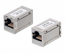 Cabeus CA-8p8c-C5e-SH - Проходной адаптер, RJ45-RJ45 (8p8c), категория 5е, экранированный