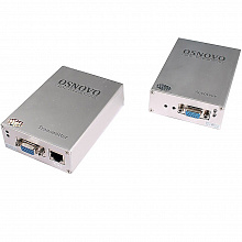 TA-V/3+RA-V/3 комплект (передатчик+приёмник) для передачи VGA и аудиосигнала по кабелю UTP CAT5 до 200м