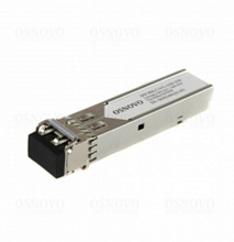 SFP-M2LC14-G-1310-1310 Оптический SFP Модуль. Два волокна Multy Mode. Скорость: до 1.25 Гбит/c. Тип разъема: 2xLC. Оптический бюджет: 14дБ. Расстояние передачи - до 2км. Рабочая длина волны,нм - Tx:1310/Rx:1310. Поддержка DDM, OSNOVO