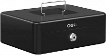 Ящик для денег Deli ET505 85x250x180 черный