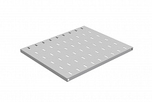 EC-SHFS-400-GY Полка стационарная 19” Г400 мм, серая NETLAN