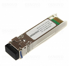 SFP-S2LC10-25G-1310-1310 - Оптический SFP Модуль 25G. Два волокна Single Mode. Скорость: 25 Гбит/c. Тип разъема: 2LC. Оптический бюджет: 10дБ. Расстояние передачи - до 10км. Рабочая длина волны,нм - Tx:1310/Rx:1310. Поддержка DDM. Размеры (ШхВхГ): 14x13,2