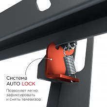 Кронштейн для телевизора Holder T4624-B черный 32"-55" макс.40кг настенный наклон