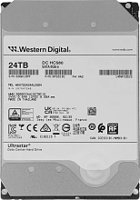 Жесткий диск WD SATA-III 24TB 0F65101/0F62821/0F62819 WUH722424ALE604 Server Ultrastar DC HC580 (7200rpm) 512Mb 3.5"