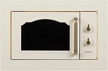 Микроволновая печь Gorenje BM235CLI 23л. 800Вт слоновая кость (встраиваемая)