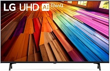 Телевизор LED LG 43" 43UT80006LA.ARUG черный 4K Ultra HD 60Hz DVB-T DVB-T2 DVB-C DVB-S DVB-S2 USB WiFi Smart TV