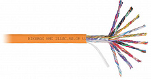 NMC 2110C-50-OR - Кабель NIKOMAX U/UTP 50 пар, Кат.5 (Класс D), 100МГц, одножильный, BC (чистая медь), 24AWG (0,50мм), полимерный материал нг(А)-HF, внутренний, оранжевый, 305м - гарантия: 1 год