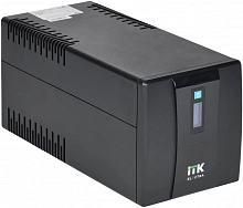 Источник бесперебойного питания ITK Electra 720Вт 1200ВА черный