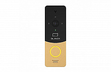 ML-20CRHD gold+black - AHD/CVBS вызывная видеопанель со встроенным контроллером и считывателем бесконтактных карт EM-Marin. Цветная матрица CMOS, разрешение 2 Мп (AHD) / 1 Мп (AHD) / 960 ТВЛ (CVBS), угол обзора: 115°  по горизонтали.