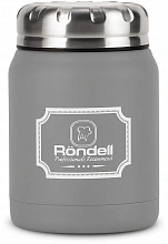 Термос для еды Rondell Picnic RDS-943 0.5л. серый картонная коробка