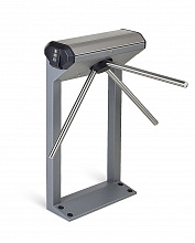 PERCo-KT02.9 - Электронная проходная для карт EMM/HID, карт Mifare. Исполнение: стойка – сталь, покрытие "муар", темно-серый цвет с эффектом слюды (Планки не идут в комплекте, приобретаются отдельно!)
