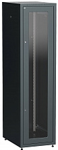 LE05-33U68-GM - ITK Шкаф LINEA E 33U 600х800мм двери 2шт стек. и метал. чер.