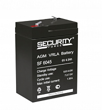 Аккумулятор SF 6В 4.5Ач SF 6045 Security Force