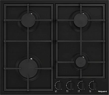 Газовая варочная поверхность Hotpoint HGMT 642 BL черный