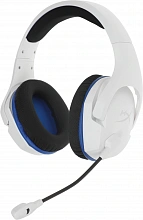 Наушники с микрофоном HyperX Stinger Core Wireless PS5 (CS002-WA) белый/голубой мониторные Radio оголовье (4P5J1AA)