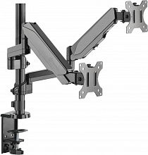 Кронштейн для мониторов Onkron G140 черный 13"-32" макс.16кг настольный поворот и наклон верт.перемещ.