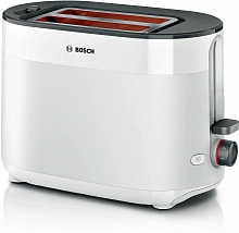Тостер Bosch TAT2M121 950Вт белый